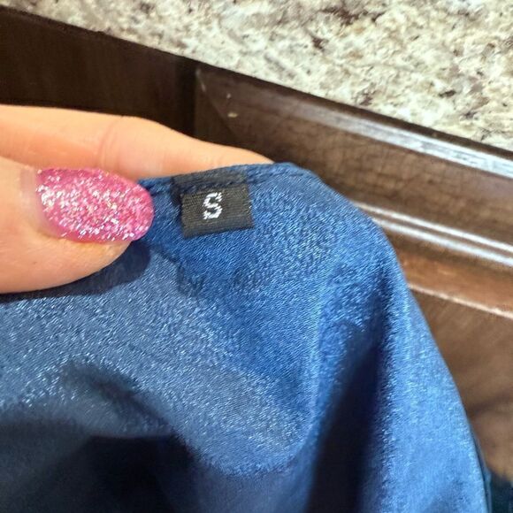 Blue Floral Ditsy No Brand Small - Picture 4 of 8